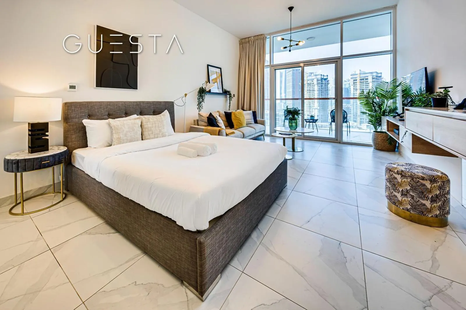 Apartment Binghatti Millennium - Burj Khalifa & Canal Views, Business Bay Dubai United Arab Emirates